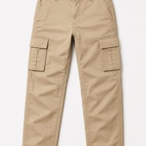 Beige Cargo Pants