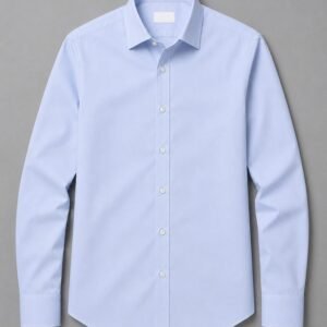 Classic Sky Blue Formal Dress Shirt